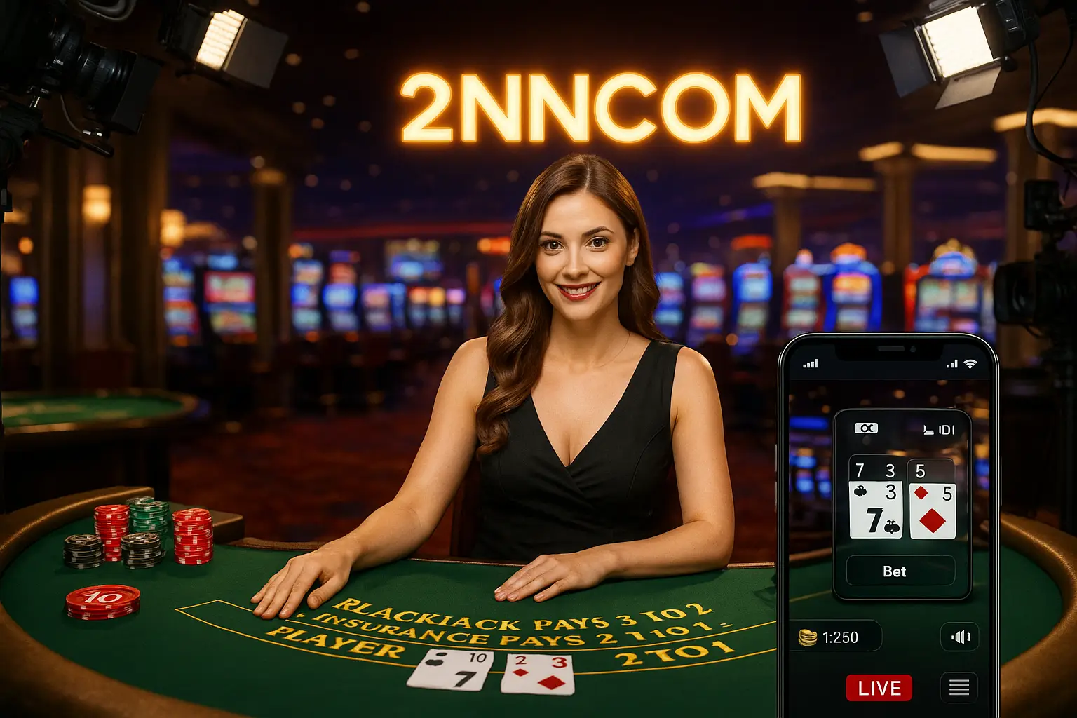 O 2NNCOM Live Casino lança promoções regularmente